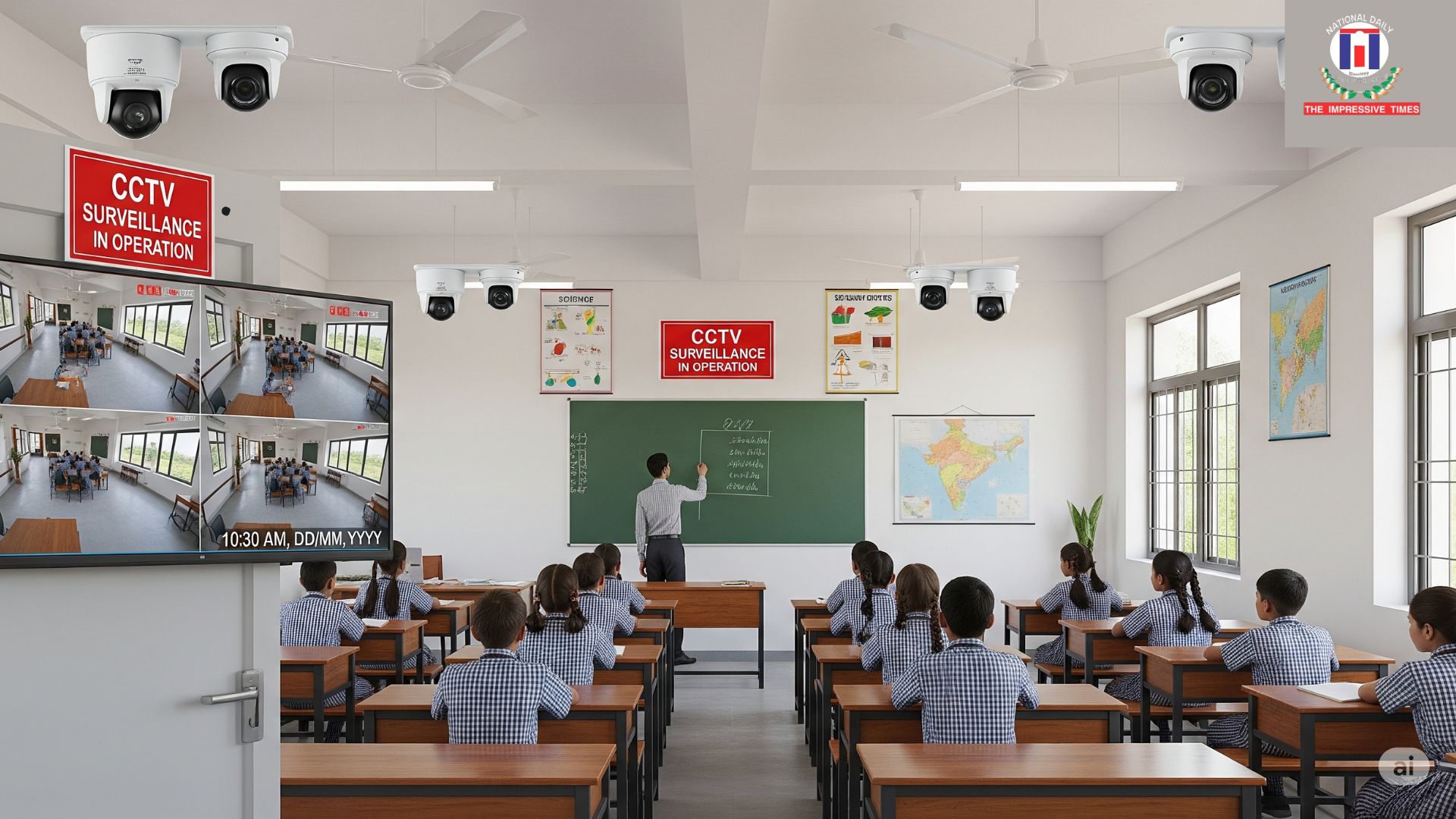 School security camera